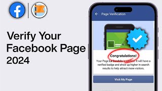 How To Verify Facebook Page  Verify Facebook Page Blue Tick 2024 New Method [upl. by Marsha]