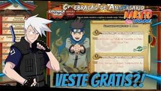 COMO FAZER EVENTO COMEMORAÇÃO DO ANIVERSÁRIO  NARUTO ONLINE [upl. by Otrebogir162]