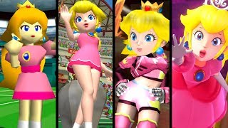 Super Mario Evolution of PEACHS VOICE 19972017 Odyssey to N64 [upl. by Karas]