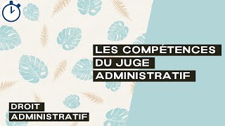 Les Compétences du Juge Administratif et du Juge Judiciaire  Droit Administratif [upl. by Sibbie308]