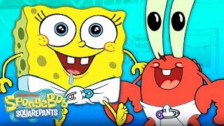 Plankton Turns SpongeBob and Mr Krabs Into Babies 🍼  SpongeBob [upl. by Eelegna415]