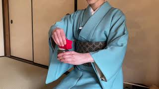 《茶道点前集》炉 濃茶点前 Sadou Japanese Tea Ceremony（裏千家） [upl. by Valencia182]