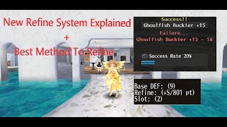 New Refine System Explained  Best Method to refine  Toram Online [upl. by Assen745]