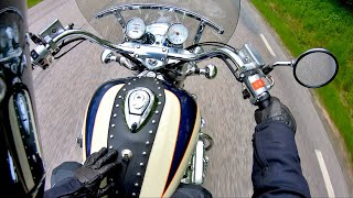 Honda Valkyrie 6 Cylinder Motorcycle 1500cc 100hp Test Ride and Specs [upl. by Gnni]