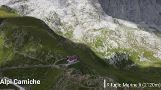 Alpi Carniche  Rifugio Marinelli [upl. by Nissa]