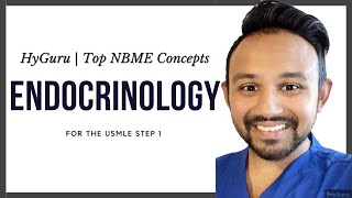 Top NBME Concepts  Endocrinology USMLE Step 1 [upl. by Gere]