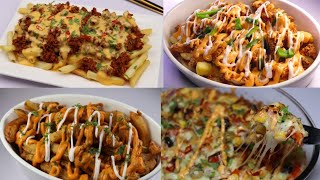 4 Best Loaded FriesPizza FriesChicken FriesBeef Fries By Recipes of the World [upl. by Aseram]