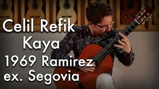 Celil Refik Kaya  Gismonti Agua e Vinho 1969 Ramirez ex Segovia [upl. by Ehtyaf403]