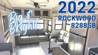 2022 Rockwood 8288SB 5th Wheel  Bright amp Spacious Rear Living Room [upl. by Ydorb348]