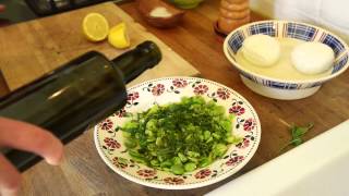 BROAD BEAN SALAD RECIPE [upl. by Ecirtra768]