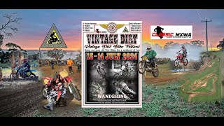 VMXWA  Vintage Dirtbike Festival 2024 [upl. by Dreeda]