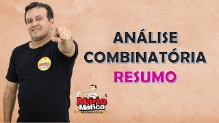 ANÁLISE COMBINATÓRIA RESUMO [upl. by Aidnama]