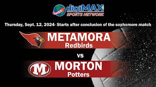 20242025 Redbird Replay Volleyball Metamora vs Morton  September 12 2024 [upl. by Ramgad393]