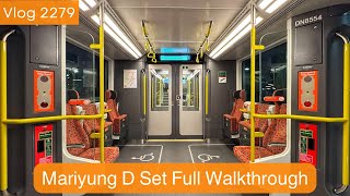 Sydney Trains Vlog 2279 Mariyung D Set Full Walkthrough [upl. by Behlau]