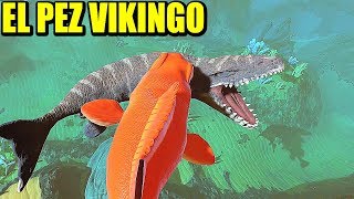 NUEVO PEZ VIKINGO DEVORADOR DE TIBURONES  FEED AND GROW FISH  Gameplay Español [upl. by Adnoel666]