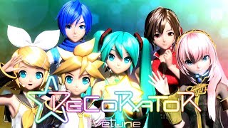 60fps Full DECORATOR  Hatsune Miku 初音ミク Project DIVA Arcade English lyrics Romaji subtitles [upl. by Annawahs]