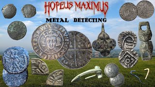 HAMMERED SILVER COINS ROMAN amp MEDIEVAL COINS AND ARTEFACTS  METAL DETECTING IN THE UK AT ITS BEST [upl. by Ivzt]