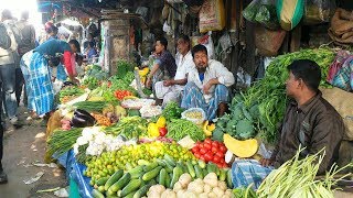 KOLEY MARKET KOLKATA  FRUIT amp VEGETABLE WHOLESALE MARKET IN KOLKATA INDIA [upl. by Eyllom831]