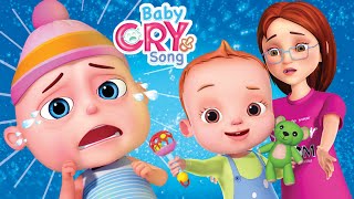 Baby Cry Song  Nursery Rhymes amp Kids Songs  Baby Ronnie Rhymes  Cartoon Animation [upl. by Oiramed]