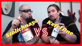 VODKA SHOWDOWN Stolichnaya VS Ketel One  Which One Is Better [upl. by Singband546]