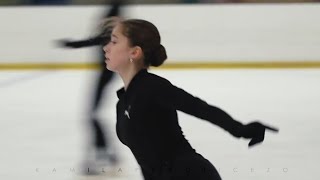 Kamila VALIEVA  ElegantShort Program 202122Training Version [upl. by Ardisj]