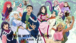 Tenchi Muyo OVA 220 ep English Dubbed HD 1080p  RyoOhki season 12 amp 3  full screen 10h [upl. by Neved809]