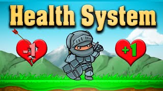 How to Make A Simple HEALTH SYSTEM in Unity [upl. by Philoo]