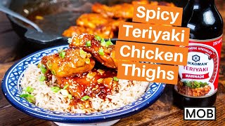 Spicy Teriyaki Chicken Thighs [upl. by Dnomde491]