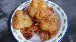 Pisang goreng lempang lempong [upl. by Coyle]