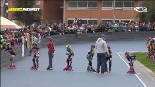 Patinaje Bateria Niñas 7 años Patín Semiprofesional 1 lugar [upl. by Macdougall]