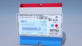 EMU Electronic AG Konfiguration der Energiezähler EMU Allrounder und EMU Professional [upl. by My]