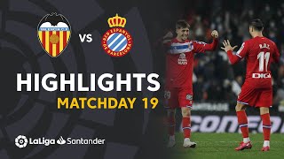 Resumen de Valencia CF vs RCD Espanyol 12 [upl. by Elma]