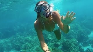 GoPro HERO3 Black Snorkeling  Kona Hawaii [upl. by Lebasiram]