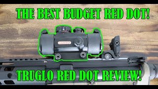 TRUGLO RED DOT REVIEW ENTRYLEVEL RED DOT [upl. by Anitroc]