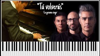 Tú volverás  La gusana ciega  Piano cover [upl. by Akima]