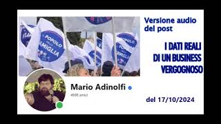 Da un post FB di Mario Adinolfi del 171024 [upl. by Joella]