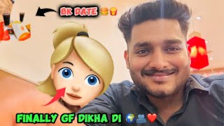 Finally Reveal Girlfriend 💍💞  Going On A date 🍟🍔 Pyaar 🌍🫂 ​⁠priyanshupvtttt [upl. by Lan]