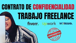 CONTRATO DE CONFIDENCIALIDAD PARA TRABAJAR REMOTO por INTERNET ✅️ NDA para FREELANCERS [upl. by Anuala]