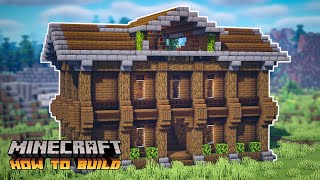 Minecraft How to Build a Storage House with Enchanting Area [upl. by Paget]