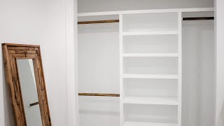 Building a Floating Closet Organizer [upl. by Chastity239]