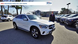 2021 MercedesBenz GLC 300 Coupe  Video Tour with Spencer [upl. by Pamela]