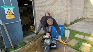 How To Start A Petrol Pressure Washer From VTUF [upl. by Mccreary602]