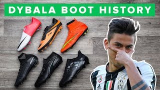 DYBALA BOOT HISTORY 2011  2017  All Paulo Dybala football boots [upl. by Sulokcin985]