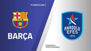 FC Barcelona  Anadolu Efes Istanbul Highlights  Turkish Airlines EuroLeague Championship Game [upl. by Drislane]