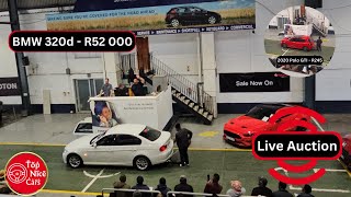 Live Car Auction In South Africa  Make amp Model  Mileage amp Final Bid Price [upl. by Aldas]