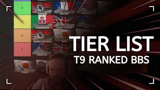 Tier List  Best T9 BBs For Ranked [upl. by Toombs]