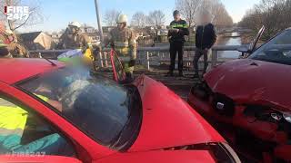 PRIO1  ONGEVAL MET BEKNELLING  BRANDWEER  DUTCH FIREFIGHTERS [upl. by Corbett]