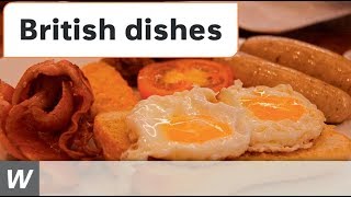 Typical British dishes  EnglischVideo für den Unterricht [upl. by Assili767]