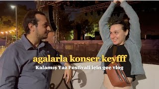 arkadaşlarımla Jakuzi konserine gittim  vlog alya öztanyel [upl. by Ateekan]