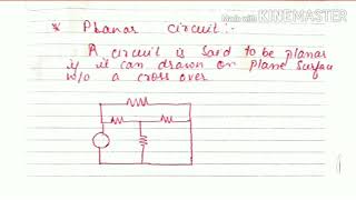 Planar amp Non planar circuit [upl. by Yrol]